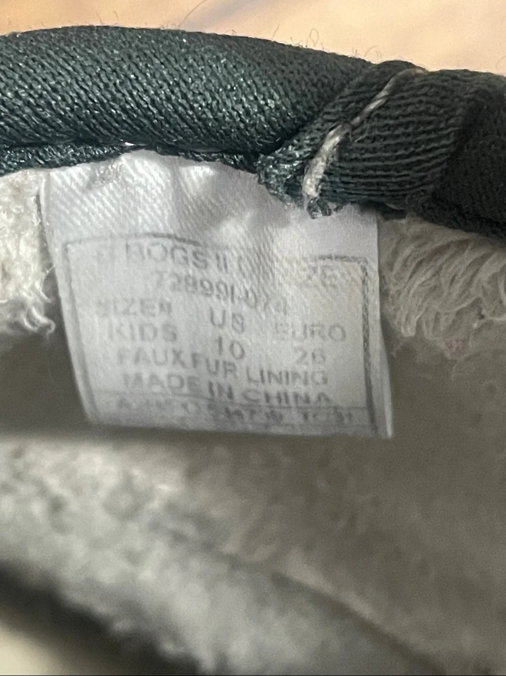 Kids Toddler Boys Bogs Size 10